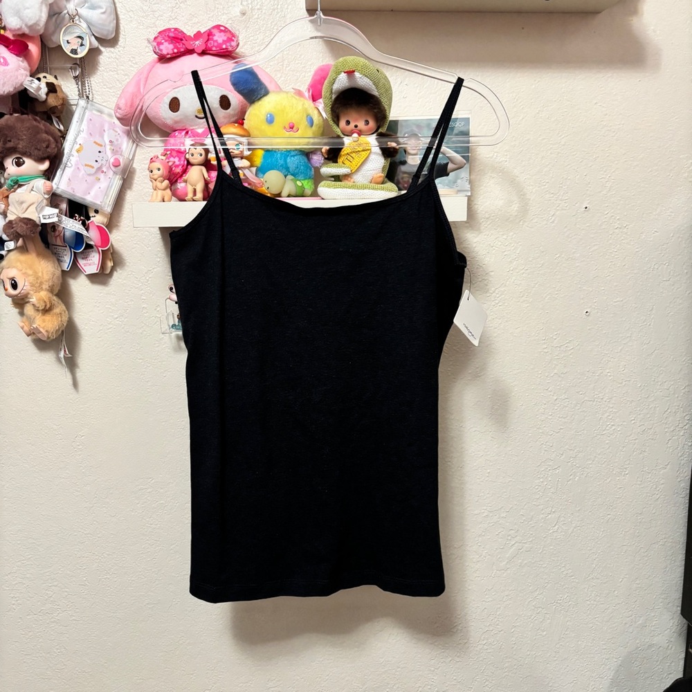 NWT Halogen Dark Grey Basic Tank Top Sz Medium